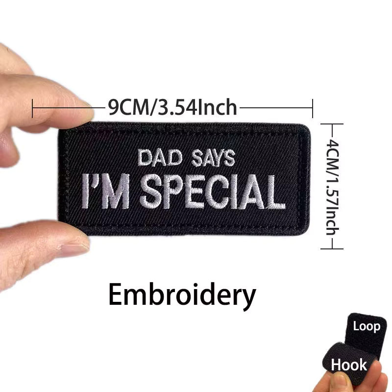 Armband NYAConfetti, Mama Dad Says I'm Special, bestickte Applikation - Bild 2