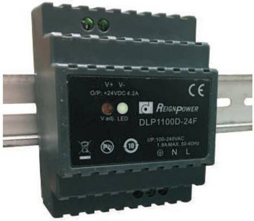 Dehner Elektronik DLP 1100D-24F Hutschienen-Netzteil DIN-Rail 4.2A 100W Grau - Bild 1