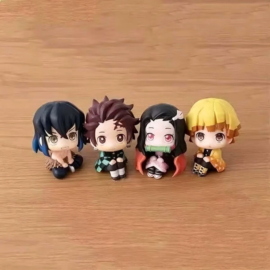 Bandai Demon Slayer Q-Version Sitzende Geisterpuppe, Spielzeugfigur, Einzelfigur - Bild 1