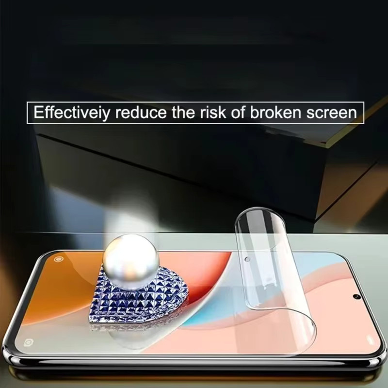 3er-Set Hydrogel-Displayschutzfolien für Xiaomi Poco F7 Ultra F7 Pro 5G, F6, F5 Pro, F4, F3 GT, transparent - Bild 3