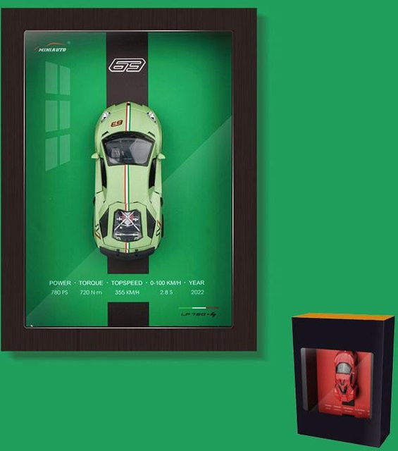 Linyi toy car Modellauto, 1:32, Metall, Grün, ab 18 Jahre - Bild 1