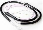 ACT Multimode OM4 Glasfaserkabel Tight Buffer mit 4x LC-Steckern, 50/125 µm, Länge: 20 m, Farben: Pink, Multicolour, Schwarz - Bild 1