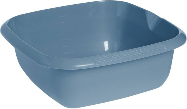 Keeeper Universal Schüssel Björk mit Ausguss Eckig, Nordic Blue, B/H/L: 34 x 12,5 x 34 cm - Bild 1
