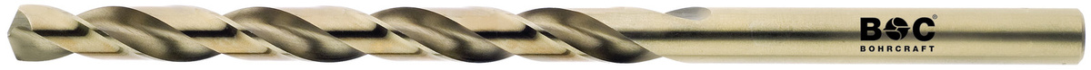 Bohrcraft Spibo DIN 340 HSS-E Co 5% Twist Drill Bohrer Gold, Durchmesser: 9,0 mm, 5er Pack BC-QuadroPack PROFI PLUS - Bild 1