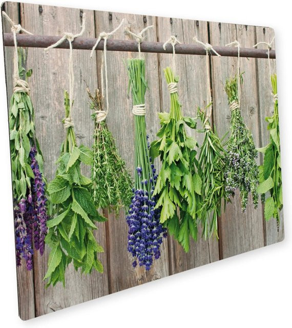 Myspotti Mini-Spritzschutzplatte Herbs, Multicolor, B: 59 cm, T: 41 cm - Bild 1