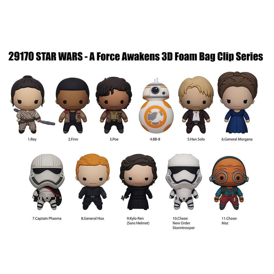 Yiran toy 1 Star Wars Blind Bag 3D Figur Schlüsselanhänger 1-teiliges Set - Bild 2
