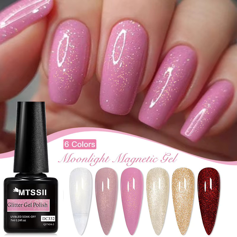 Mtssii Nagellack, Champagner-Rot, Glänzend - Bild 2
