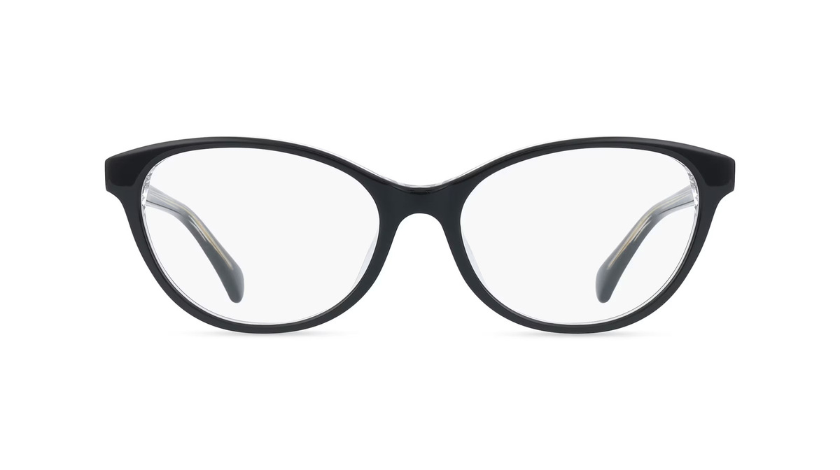 Ralph Lauren 0RA7186U Korrektionsbrille, Vollrand, Oval, Acetat, Damen, Schwarz, Transparent - Bild 1