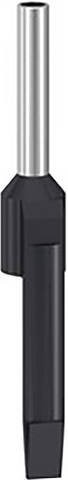 Schneider Electric DZ5CA015 Aderendhülse 1.5mm² in Schwarz und Silber, 1000 Stück - Bild 1