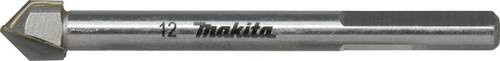 Makita Glasbohrer mit Carbide-Spitze in Silber, Durchmesser: 12 mm, Gesamtlänge: 9,6 cm - Bild 1