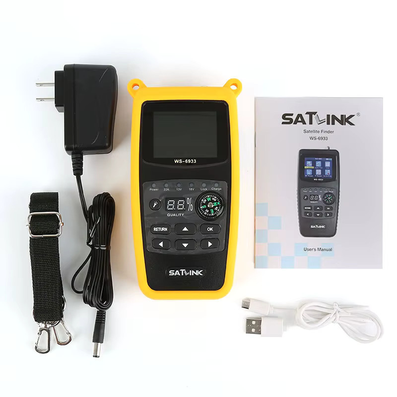 Satlink WS-6933 Digitales Satelliten-Finder-Messgerät für DVB-S2 FTA und CKU-Band - Bild 2