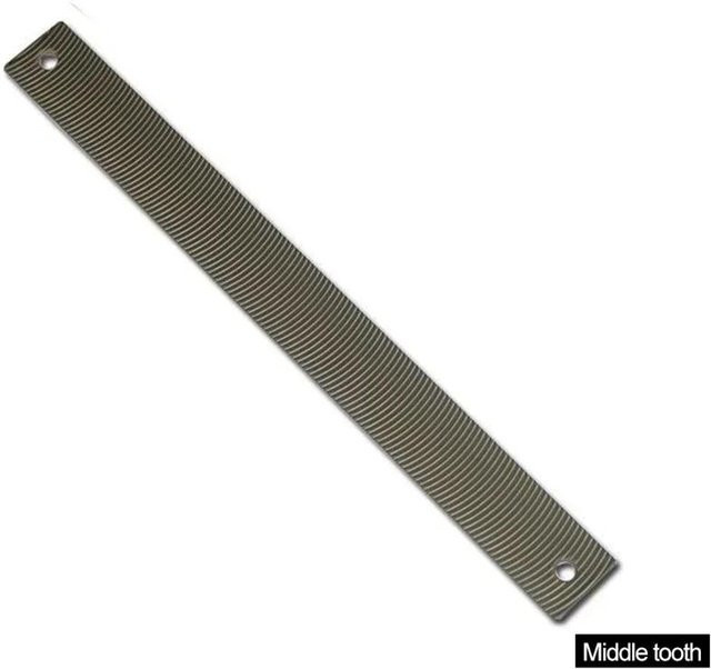 Tread Tribe Verstellbarer 14 Zoll Fräszahnfeilenhalter aus Stahl in Grau für Dellenreparatur und Karosseriepolitur - Bild 1