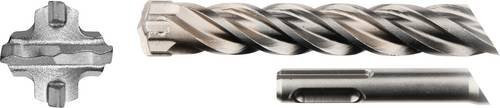 Makita SDS-Plus Stein-Spiralbohrer Nemesis2 mit Carbide-Spitze, Farbe: Silber, Durchmesser: 28 mm, Länge: 450 mm - Bild 1