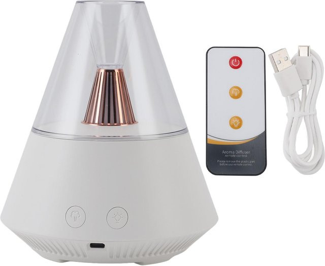 Neoglint Aromatherapie Diffusor Desktop Luftbefeuchter mit Umgebungslicht in Weiß, 150 ml - Bild 1