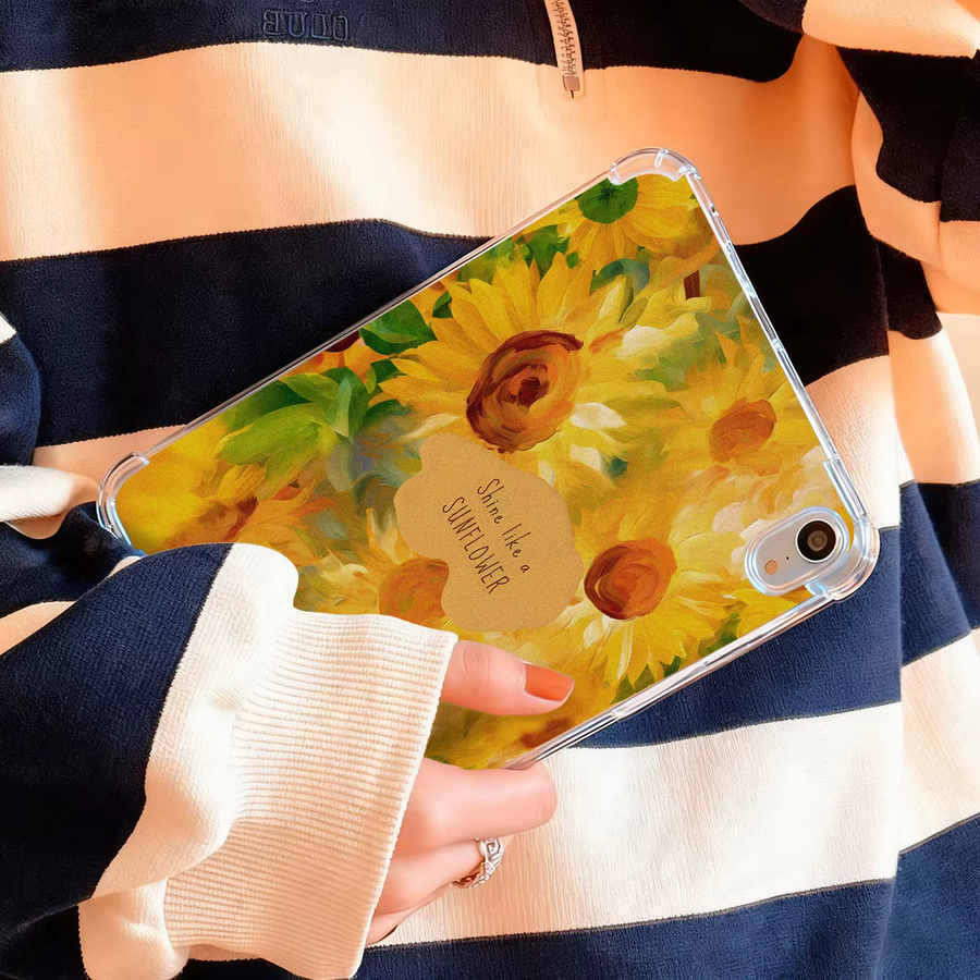 Silikon Schutzhülle mit Blumenmuster für Samsung Galaxy Tab A9 Plus, S10 FE, S6 Lite, S10 Lite, A8, S9 FE Plus, S7 FE und S8 - Bild 2