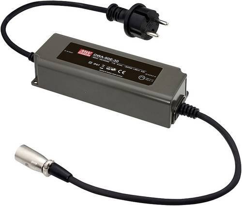 Mean Well MW OWA-90E-15 Tischnetzteil in Grau mit 15 V/DC, 6A und 90W - Bild 1