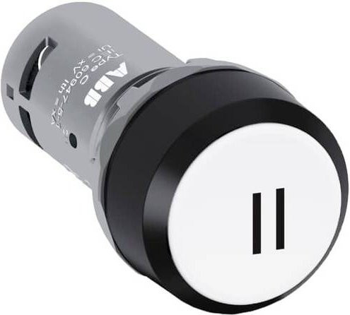 ABB CP12-10W-10 Drucktaster in Schwarz mit Schutzart IP67/IP69K - Bild 1