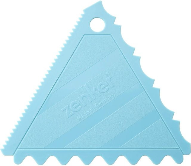 Zenker Teigschaber Easy Decorating Tortendekorierer in Blau, B/T: 10,5 x 10,5 cm - Bild 1