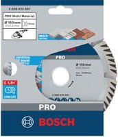 Bosch Diamanttrennscheibe Standard for Universal mit Durchmesser 150 mm - Bild 2