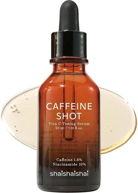 shaishaishai Koffein-Shot Vita C Toning Serum, 30 ml, Vitamin C & Koffein - Bild 1