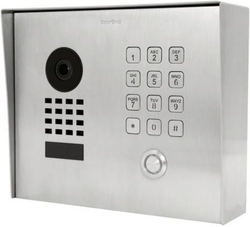DoorBird D1101KH Classic IP-Video-Türsprechanlage LAN Außeneinheit aus Edelstahl V2A in Silber (gebürstet) - Bild 1