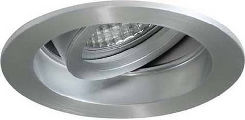 Brumberg 6360 Einbauleuchte Halogen Weiß rund mit verstellbarem Lichtstrahl und GX5.3 Fassung 50 W - Bild 1