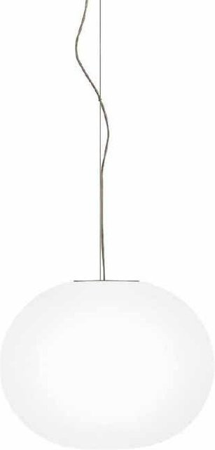 FLOS Glo-Ball S1 Pendelleuchte in Weiß aus Opalglas, dimmbar - Bild 1