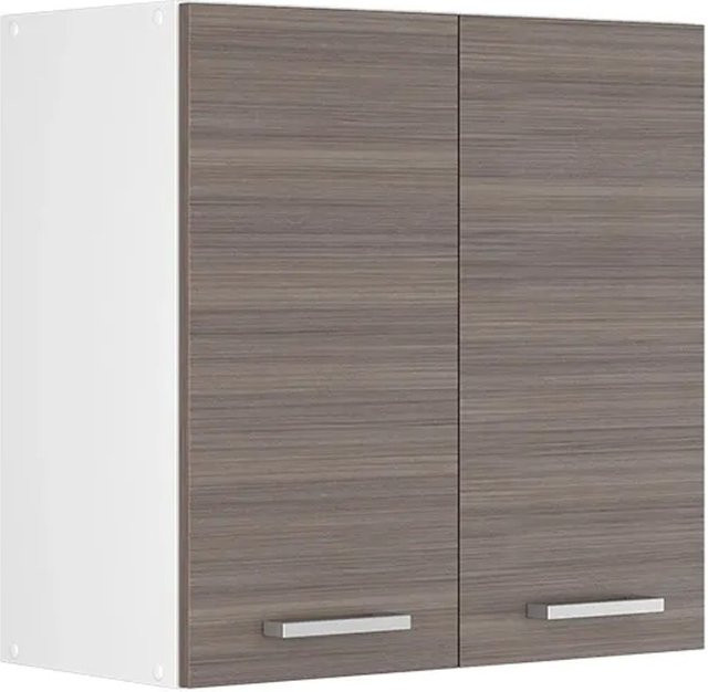 Vicco Hängeschrank R-Line Küchenschrank Grau/Weiß B: 60 cm, H: 31 cm, T: 60 cm - Bild 1