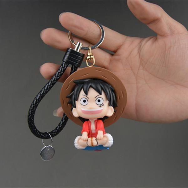 Yiran toy ONE PIECE Luffy Zoro Sanji Schlüsselanhänger Puppe - Bild 1