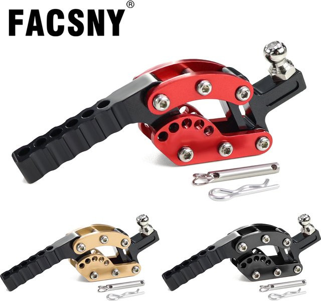 FACSNY Abschlepphaken Anhängerkupplung, Metall, Rot, 1:10, Zubehör - Bild 1