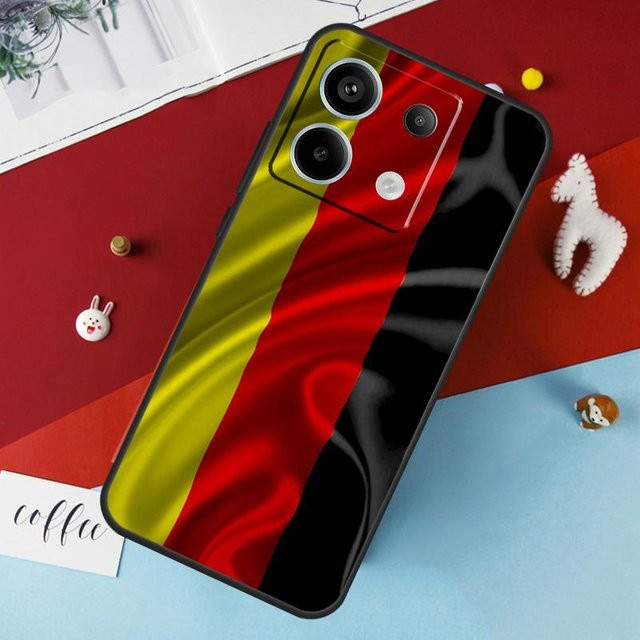 Handyhülle Deutschland Flagge für Xiaomi Redmi Note 14 13 Pro 12 11 10 15 Pro Plus 15 10C 12C 13C 14C 15C 12 4G in Multicolor - Bild 1