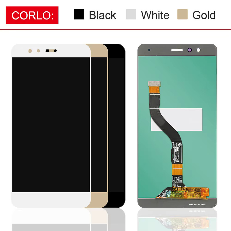 Original Huawei P10 Lite LCD Display Touchscreen mit Rahmen in Schwarz für WAS-LX1 und WAS-LX2 - Bild 4