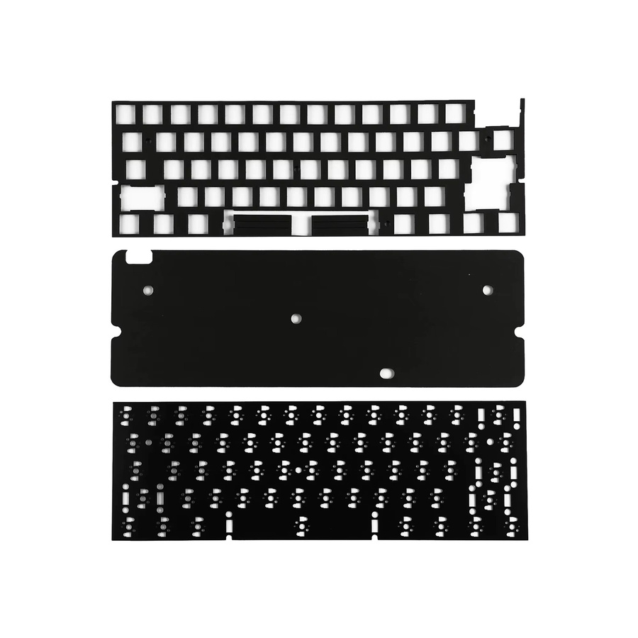 YMDK Poron Sound Silence Foam für mechanische Tastaturen, Schwarz - Bild 4