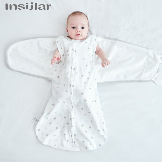 Insular Baby Decke zum Pucken für Neugeborene, dünne Sommerdecke für alle Jahreszeiten - Bild 1