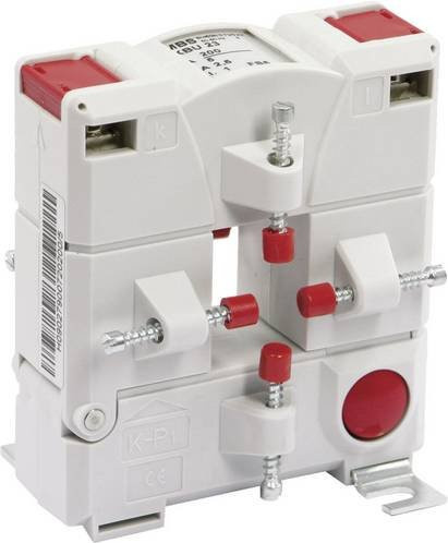 MBS Stromwandler KBU 23 200/5A 1,5VA Klasse 1 Leiterdurchführung Ø: 20 mm mit Schraubbefestigung in Weiß - Bild 1