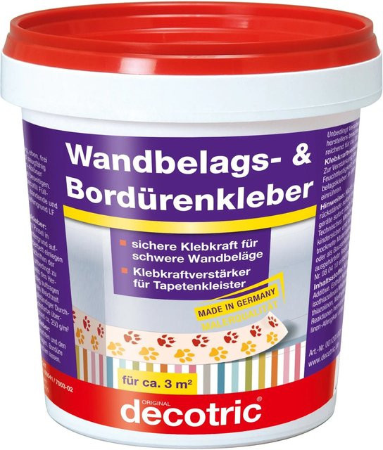 Decotric Wandbelagskleber Dispersion mit Kunstharz 750 g - Bild 1