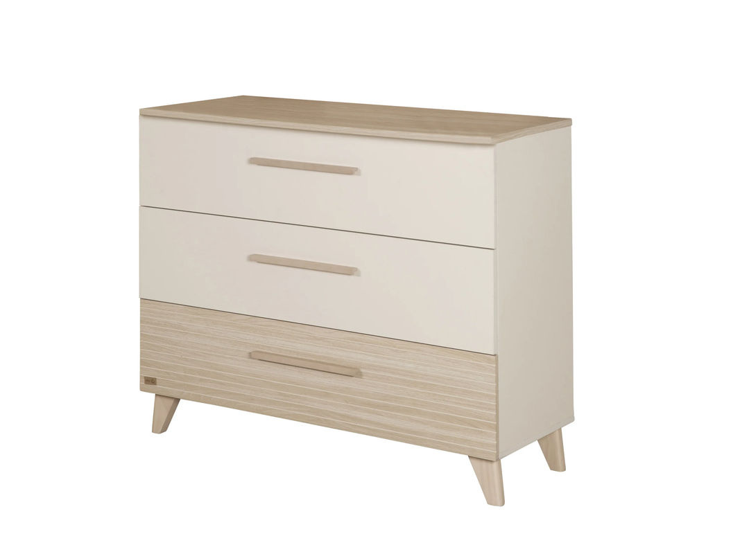 Roba Wickelkommode Sidney breit in Beige mit abnehmbarem Wickelaufsatz, B/T/H: 110 x 75 x 98 cm - Bild 3