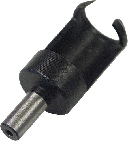 Connex Zapfenschneider aus Metall in Schwarz und Silber, Durchmesser: 16 mm - Bild 1
