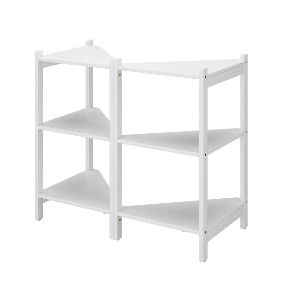 Vicco Waschbeckenunterschrank Zeno in Weiß, 2er Set, modern und matt - Bild 1