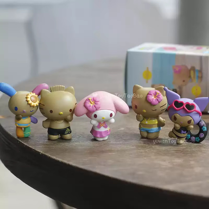 Sanrio Kuromi Cinnamoroll Sammelfigur, Blindbox, Sommerurlaub-Serie - Bild 3