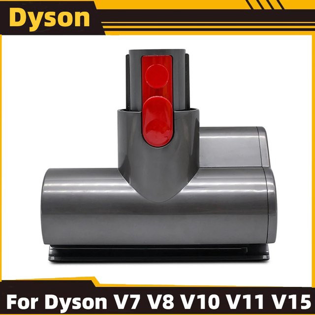 Mini-Bürstenkopf-Aufsatz für Dyson kabellose Staubsauger V7 V8 V10 V11 V15 als Ersatzteil für Matratzen- und Polsterreinigung in Grau - Bild 1