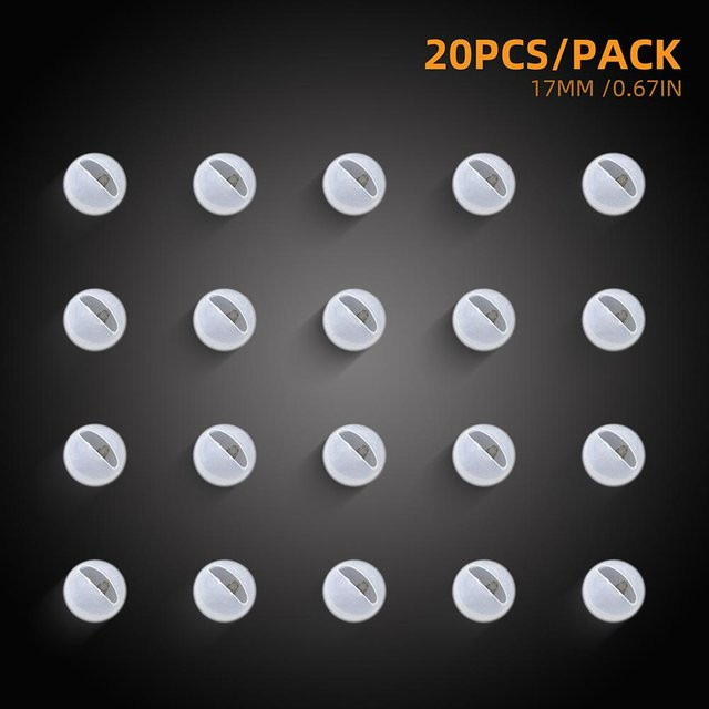 20-teiliges Set Inneres Plastikrassel Quietscher Geräuschemacher, Soundbox - Bild 1