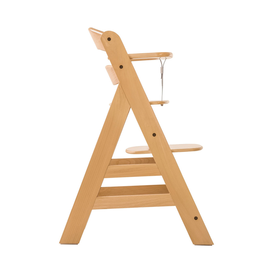 Hauck Bundle Hochstuhl Alpha+ inklusive Tray in Braun aus Holz und Kunststoff - Bild 2