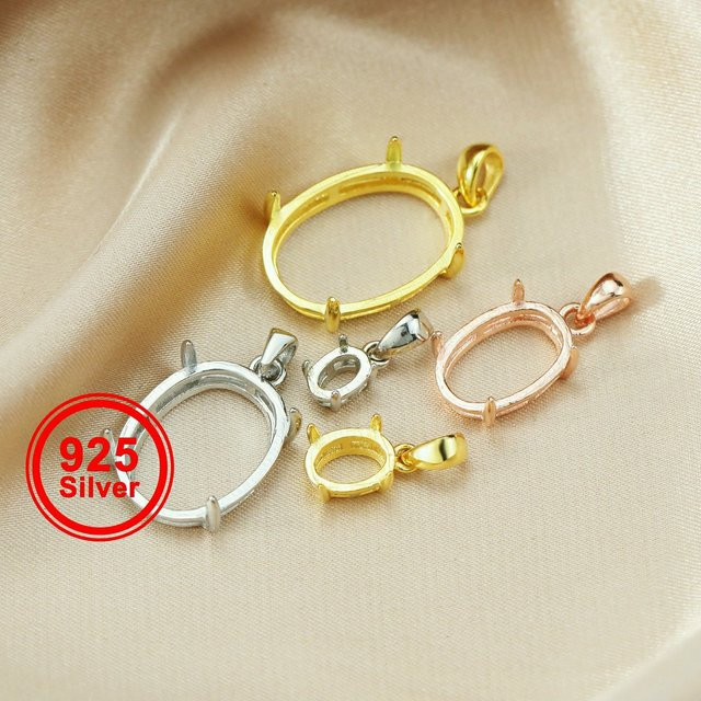 Ms.Iconic Anhänger, 925 Silber, rosévergoldet, Unisex - Bild 1