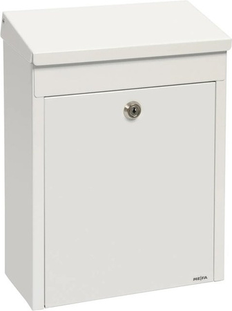 MEFA Briefkasten Bosca in Weiß, B/T/H: 35,9 x 26,9 x 13,5 cm