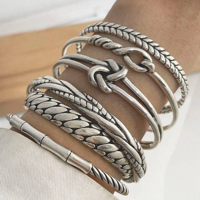 BFCLUB Armband, 925 Silber, Vintage, Damen - Bild 1