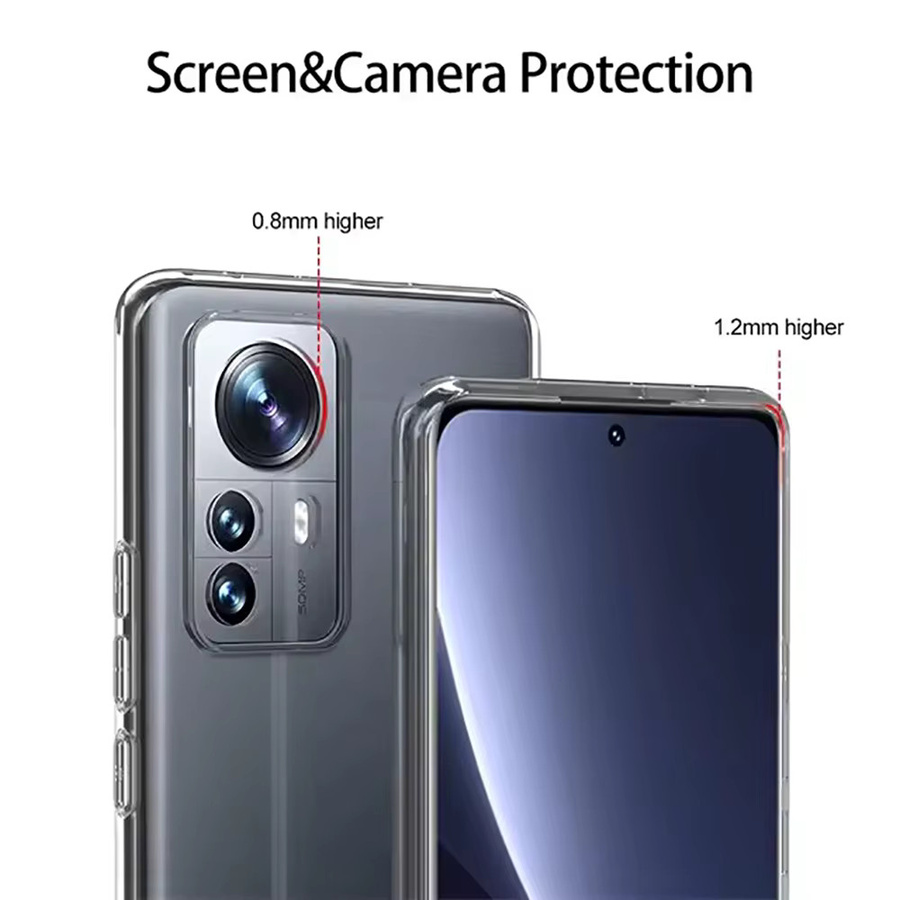 Ultradünne und transparente Silikon-Schutzhülle für Xiaomi Redmi Note Serie (Redmi Note 8, 9, 10, 11, 12 Pro Plus 5G und weitere Modelle) - Bild 2