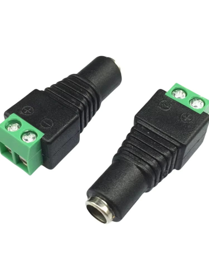 ELECAPITAL Stereo-Adapter von 3,5 mm Klinke auf RCA Audio und Mono-Kanal-Stecker mit Schraubklemme, Schwarz - Bild 4