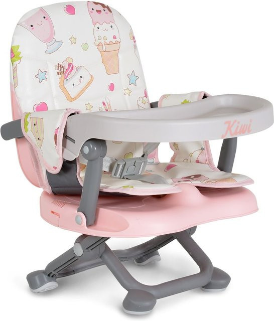 Klappbarer Kinderstuhl Kiwi als Sitzerhöhung und Booster-Sitz in Pink von Moni - Bild 1