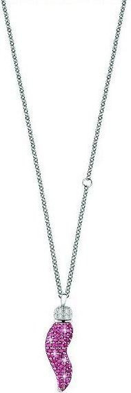 Morellato Halskette 925 Silber, Rubin, Zirkonia, Damen - Bild 1